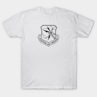 Strategic Air Command - Small Black Logo T-Shirt